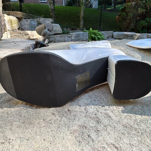 Ellie White Heeled Boots - Picture 13 of 14